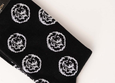 Vellion Lion Head Pattern Stockings