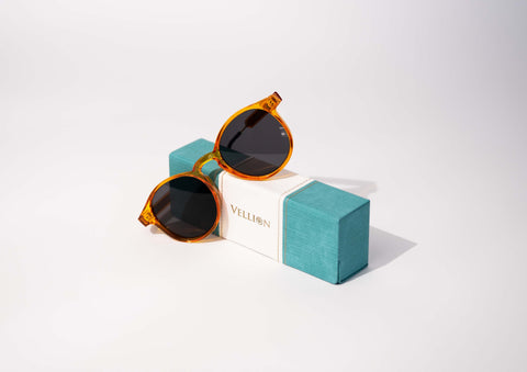 Vellion Round Logo Sunglasses