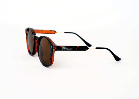 Vellion Round Logo Sunglasses