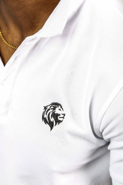 Lion Knit Polo Shirt