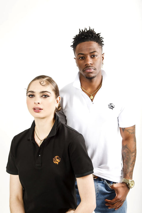 Lion Knit Polo Shirt