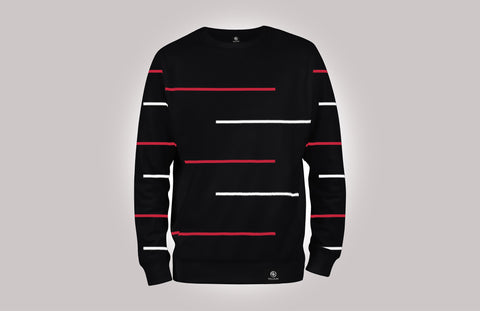 Vellion Unisex Stripe Sweatshirt