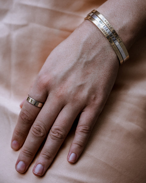 Gold Cuff Bracelet