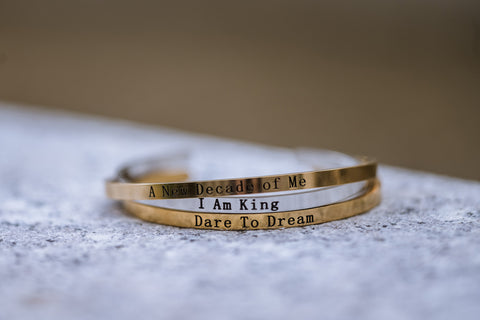 Gold Cuff Bracelet